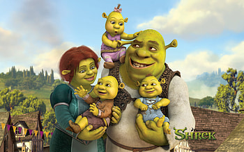 DreamWorks movies, Shrek Forever After, Cartoon HD wallpaper