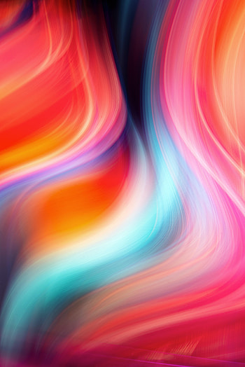Abstract, Art, Multicolored, Motley, Blur, Smooth, Stripes, Streaks, Gradient, Distortion HD phone wallpaper