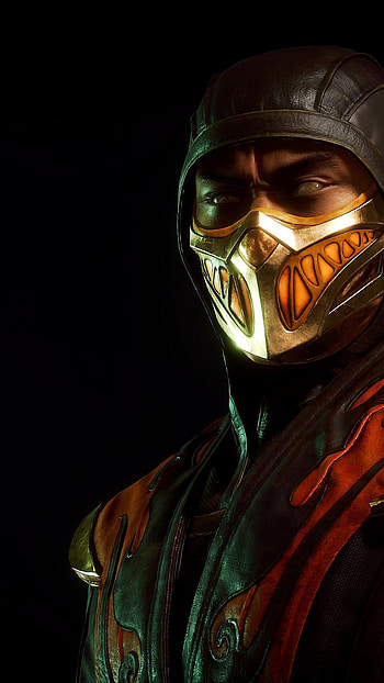 Scorpion, Mortal Kombat 11, , Stunning visuals HD phone wallpaper