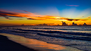 Sunrise Garden City Beach , sunset, sunrise, nature HD wallpaper