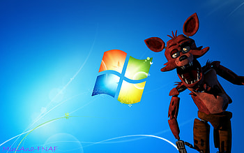FNAF WALLPAER-Foxy the fox Windows 7 by MiniAna-Fnaf on DeviantArt HD wallpaper