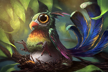 Funky Bird Artwork, bird, artwork, artist, digital-art, artstation HD wallpaper