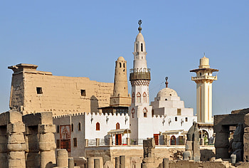 Abou al-Haggag Mosque, Cairo (Egypt) HD wallpaper
