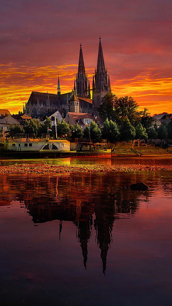 St Peter Cathedral, Germany HD phone wallpaper