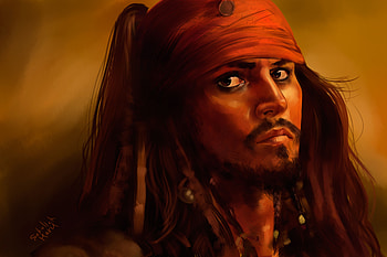 Jack Sparrow Art, jack-sparrow, artist, artwork, digital-art, johnny-depp HD wallpaper