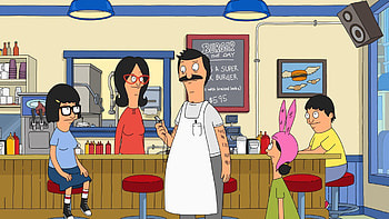 Bob's Burgers Family, TV Show, bob's burgers, gene belcher, louise belcher, bob belcher HD wallpaper