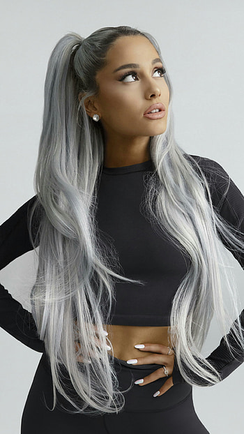 Ariana Grande, Celebs, Reebok brand, Samsung Galaxy HD phone wallpaper
