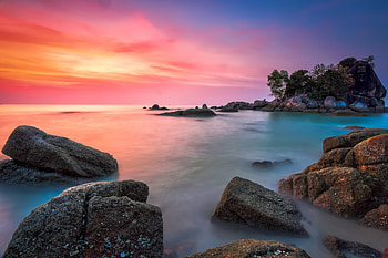 Beautiful Sea Coast, coast, nature, sea HD wallpaper