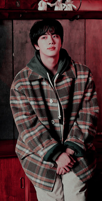 Jin, bts, kim seokjin, kpop, seokjin HD phone wallpaper