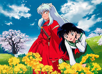 InuYasha, Half-demon protagonist, Feudal Japan, Time-traveling adventures HD wallpaper