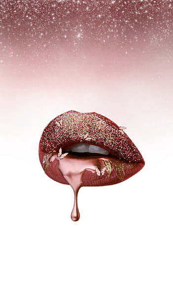 Lipstick, Rose gold HD phone wallpaper