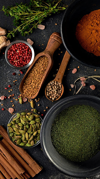 Food , Spices still life, Colorful composition, Artistic appeal HD phone wallpaper