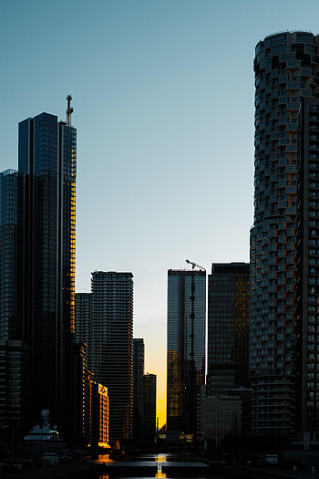 Cities, Sunset, Streets, City, Building HD phone wallpaper
