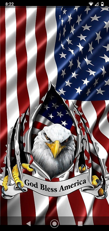 Eagle, electric blue, flag HD phone wallpaper