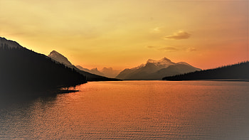 Lake Sunrise , lake, sunrise, nature HD wallpaper