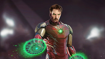 Doctor Strange As Ironman, doctor-strange, superheroes, artist, artwork, digital-art, artstation HD wallpaper