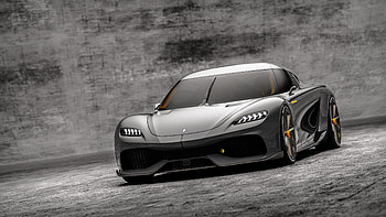 Front View, Koenigsegg Gemera HD wallpaper