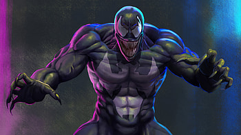Venom Art, venom, superheroes, artwork, artist, digital-art, artstation HD wallpaper