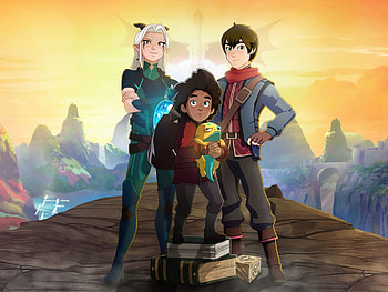 The Dragon Prince, Captivating storyline, Memorable characters, Artistic HD wallpaper