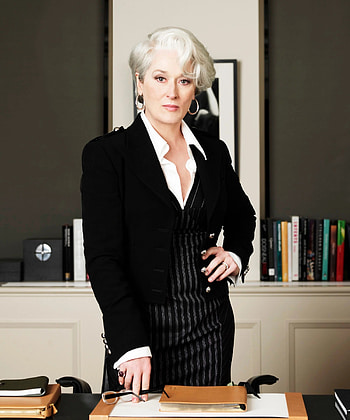 Meryl Streep, The Devil Wears Prada, Fashion icon, Leading actress HD phone wallpaper