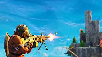 Fortnite Boss Battle, fortnite-season-8, fortnite, games, 2018-games, ps-games HD wallpaper