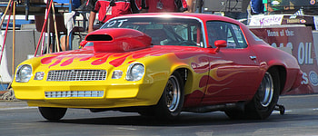 1979 Chevrolet Camaro drag car, 79, chevrolet, gm, flames, race car, camaro, drag car, drag race, red, fast, chevy, 1979 HD wallpaper