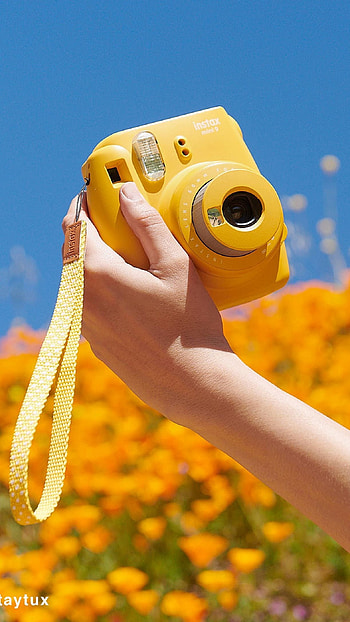 Yellow Aesthetic, Camera HD phone wallpaper