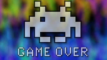 Game Over, Invader , , backgrounds HD wallpaper
