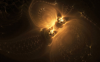 Abstract, Glow, Net, Fractal Pattern HD wallpaper