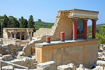 Knossos Palace, Historical ruins, Greek heritage, Travel destination HD wallpaper