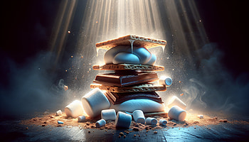 Decadent S'mores Delight, S'mores, dessert, chocolate HD wallpaper