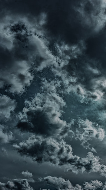 Gray Cloudy Sky, Dramatic cloud formations, Majestic sky, Captivating view HD phone wallpaper