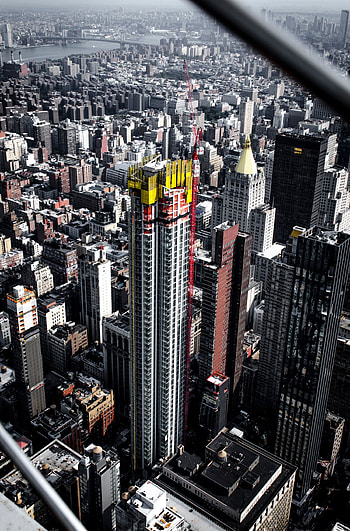 Cities, Architecture, City, Building, View From Above, Skyscrapers, Megapolis, Megalopolis HD phone wallpaper