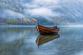 boat, landscape HD wallpaper