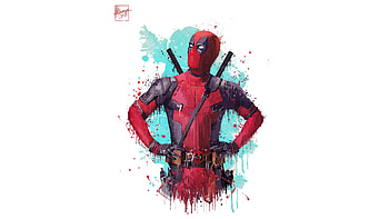 Deadpool 2, 2018 movie, fan artwork HD wallpaper