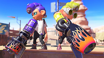Splatoon 3 gaming, background, Immersive visuals, Gaming excitement HD wallpaper
