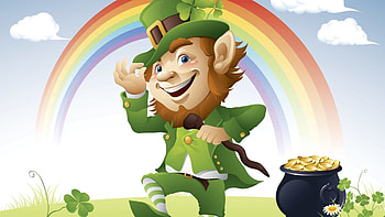 Leprechaun legends, Luck of the Irish, Green top hat, Irish folklore HD wallpaper