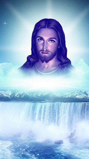 God , jesus in clouds HD phone wallpaper