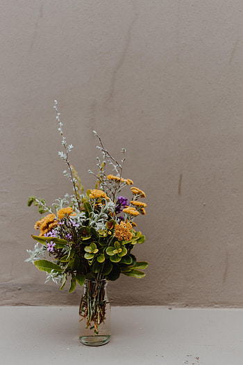 Flowers, Branches, Bouquet, Vase HD phone wallpaper