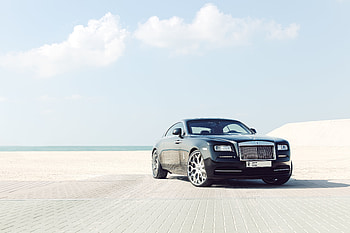 Black Rolls Royce In Dubai , rolls-royce, cars HD wallpaper