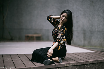 asian, woman HD wallpaper