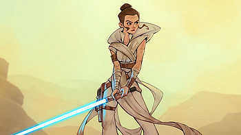 Rey Skywalker Star Wars Fanart , star-wars, rey, movies, artist, artwork, digital-art, artstation HD wallpaper