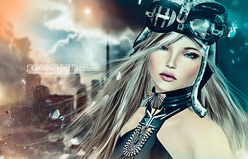 Art, Sight, Opinion, Girl, Hair, Blonde, Shards, Smithereens, Rendering HD wallpaper