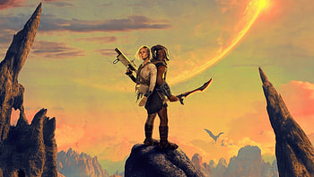 Predator: Badlands — | Sunset Standoff HD wallpaper