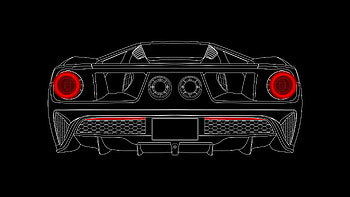 vehicle, Ford GT HD wallpaper