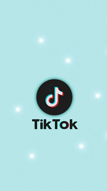 TikTok logo , Brand representation, Sleek design, Social media aesthetics HD phone wallpaper