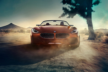 Bmw Concept Z4 Front, bmw-concept-z4, bmw, cars, concept-cars, 2017-cars HD wallpaper