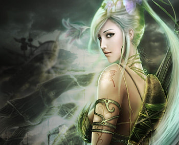Butterfly Warrior, sea, ship, tattoos, woman, storm, butterfly tat HD wallpaper