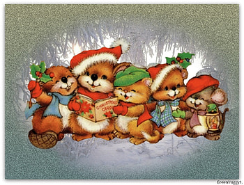 CAROL SINGERS, SINGERS, CAROL, CUTE, CARD HD wallpaper