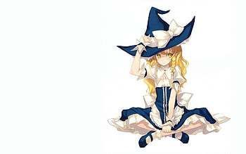 Anime, Girl, Blonde, Costume, Enchantress, Sorceress HD wallpaper